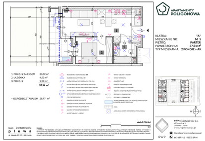 Mieszkanie w inwestycji: Apartamenty Poligonowa etap 5