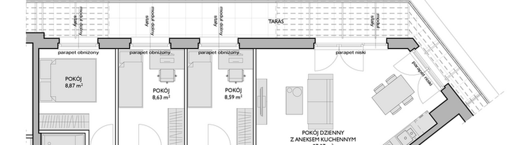 Mieszkanie w inwestycji: Wiszące Ogrody