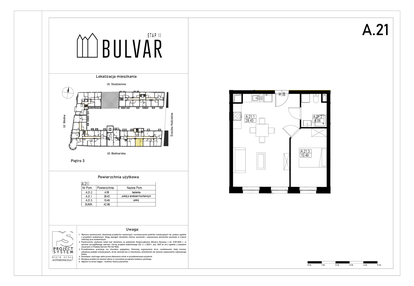 Mieszkanie w inwestycji: Bulvar etap II