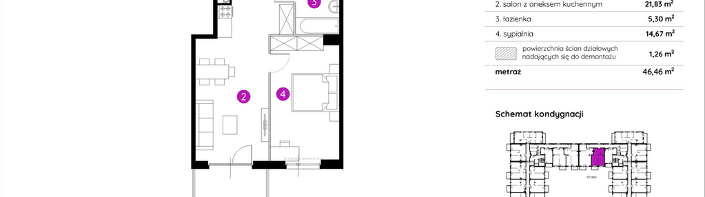 Mieszkanie w inwestycji: Murapol Apartamenty na Wzgórzu - bud. 4 i 5