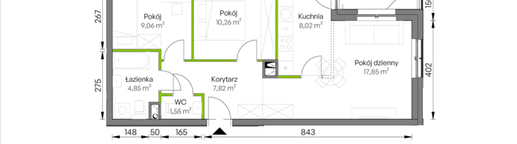 Mieszkanie w inwestycji: WUWA Vita