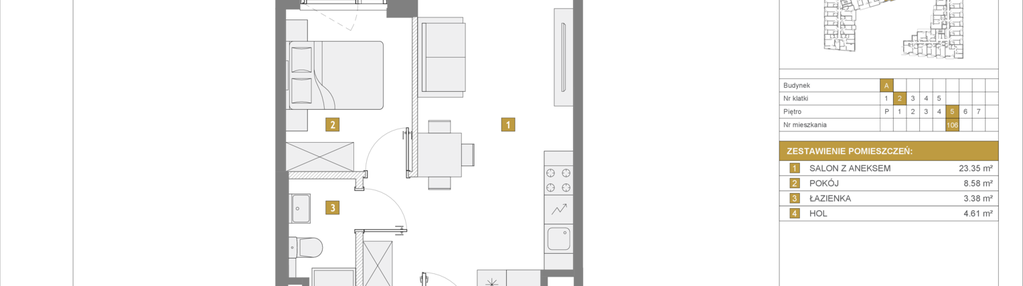 Mieszkanie w inwestycji: Apartamenty Metro Wilanowska