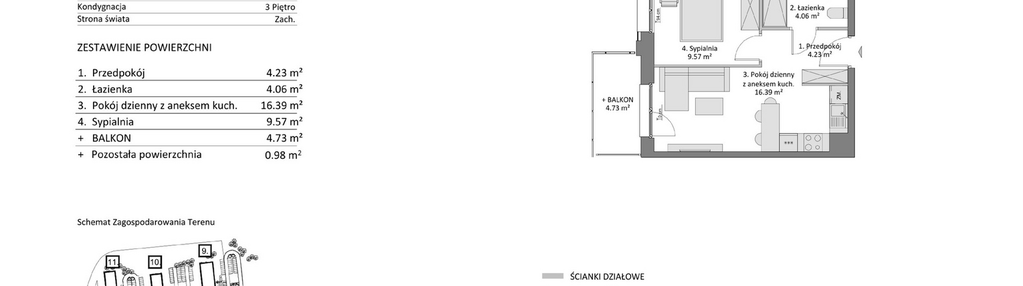 Mieszkanie w inwestycji: Osiedle Pastelowe etap IV
