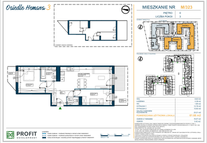 Mieszkanie w inwestycji: Osiedle Hemara - etap III bud. 2 i 3