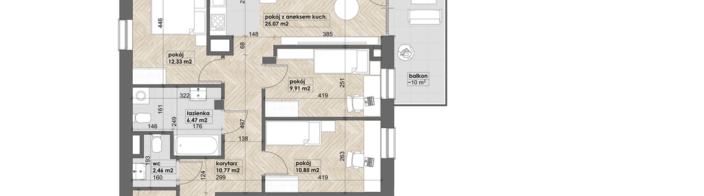 Mieszkanie w inwestycji: Apartamenty Śródmieście
