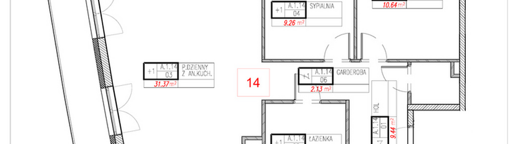 Mieszkanie w inwestycji: Rezydencja Ogród Saski etap I i II