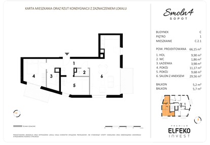 Mieszkanie w inwestycji: Smolna 4