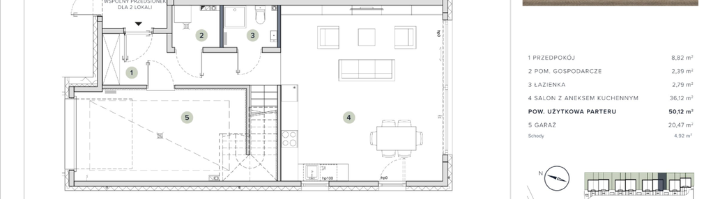 Dom w inwestycji: Oaza Kosmatki