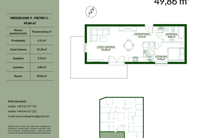 Mieszkanie w inwestycji: Bukowa etap II