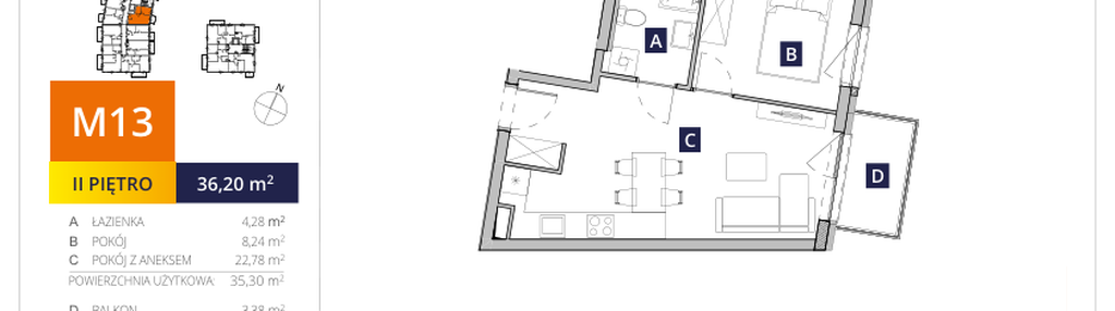 Mieszkanie w inwestycji: Osiedle forDOM – etap C