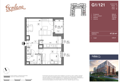 Mieszkanie w inwestycji: Goplana budynek G
