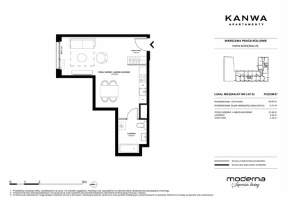 Mieszkanie w inwestycji: KANWA