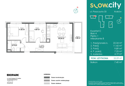 Mieszkanie w inwestycji: Slow City