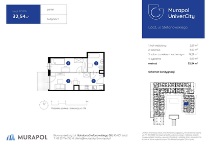Mieszkanie w inwestycji: Murapol UniverCity