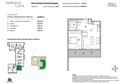 Mieszkanie w inwestycji: Parkove Love