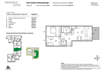 Mieszkanie w inwestycji: Parkove Love
