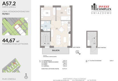 Mieszkanie w inwestycji: Osiedle Gwiazdowo etap 6B