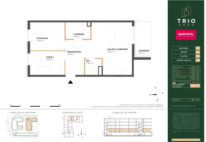 Mieszkanie w inwestycji: Trio Park