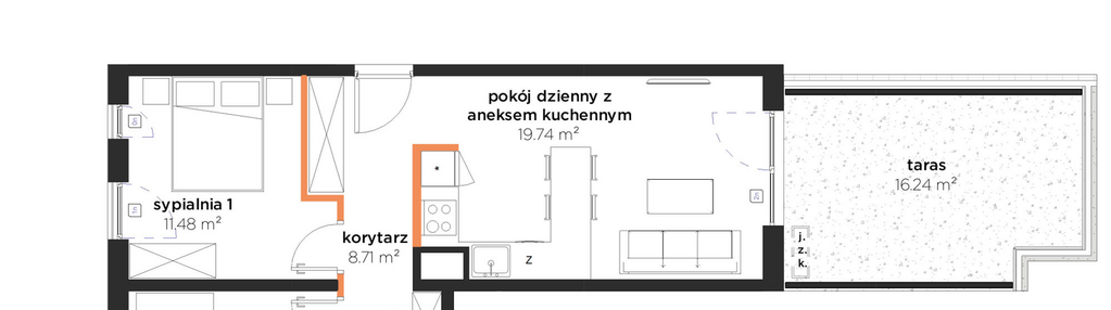 Mieszkanie w inwestycji: Nowe Żerniki to KOSMOS