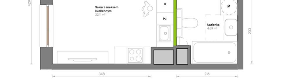 Mieszkanie w inwestycji: Żywiecka Vita