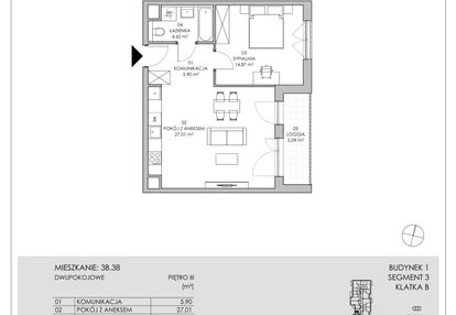 Mieszkanie w inwestycji: Skwer Harmonia II