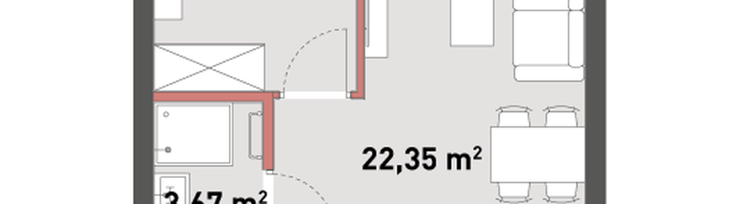 Mieszkanie w inwestycji: Żelazna 54