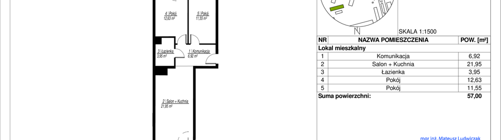 Mieszkanie w inwestycji: Jasielska 8C etap II