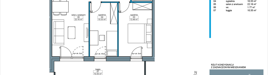 Mieszkanie w inwestycji: Rakoczego 17