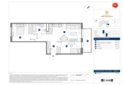 Mieszkanie w inwestycji: Apartamenty Park Matecznego Etap 2.2