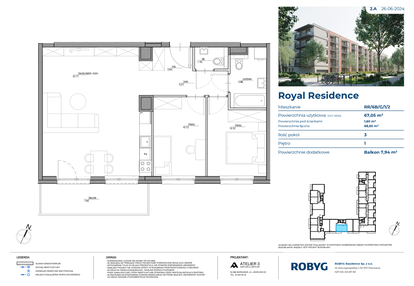 Mieszkanie w inwestycji: Royal Residence 6B