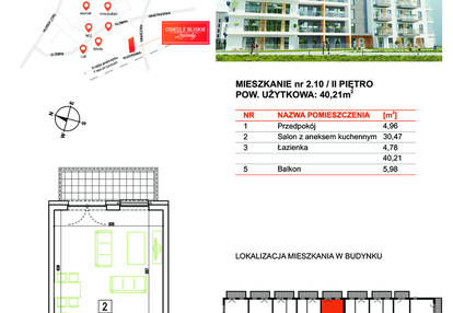 Mieszkanie w inwestycji: Osiedle Bliskie Zawady etap II