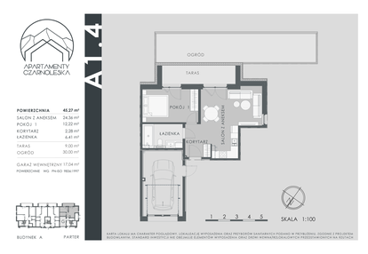 Mieszkanie w inwestycji: Apartamenty Czarnoleska