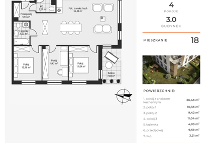 Mieszkanie w inwestycji: Bytkowska 3.0