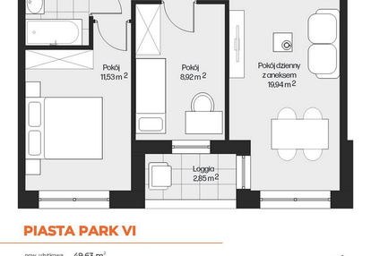Mieszkanie w inwestycji: Piasta Park VI