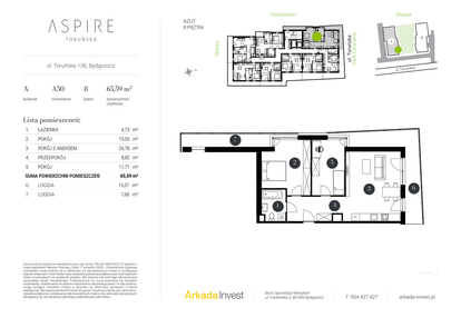 Mieszkanie w inwestycji: Aspire