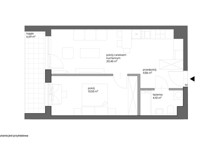 Mieszkanie w inwestycji: Słoneczne Miasteczko - etap XV
