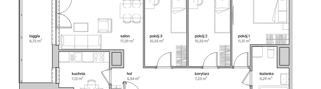 Mieszkanie w inwestycji: Unii Lubelskiej Vita