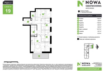 Mieszkanie w inwestycji: Nowa Częstochowa Mościckiego