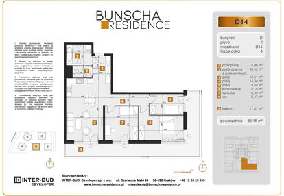 Mieszkanie w inwestycji: Bunscha Residence