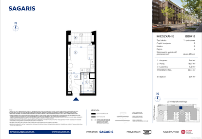 Mieszkanie w inwestycji: Niedziałkowskiego Park