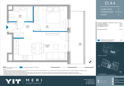 Mieszkanie w inwestycji: Meri Apartamenty
