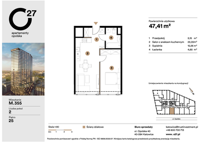 Mieszkanie w inwestycji: O27 Apartamenty Opolska