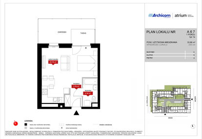 Mieszkanie w inwestycji: Atrium - Nowy Szczepin