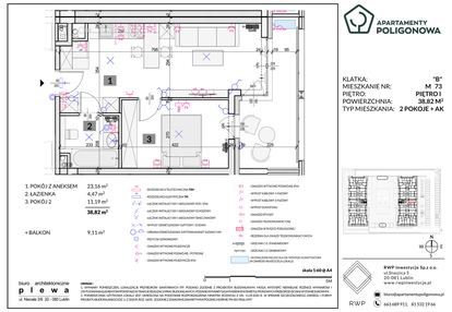 Mieszkanie w inwestycji: Apartamenty Poligonowa etap 5