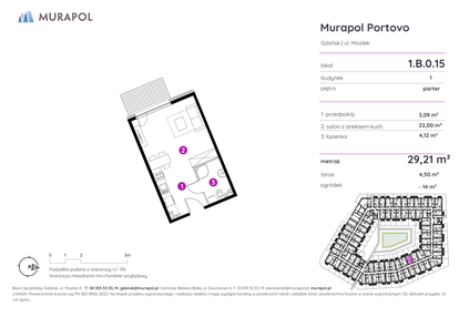 Mieszkanie w inwestycji: Murapol Portovo etap II