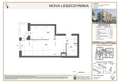 Mieszkanie w inwestycji: Nova Leszczyńska