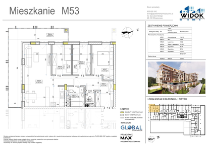 Mieszkanie w inwestycji: Apartamenty Widok Włoszczowa