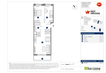 Mieszkanie w inwestycji: Osiedle przy Wielickiej