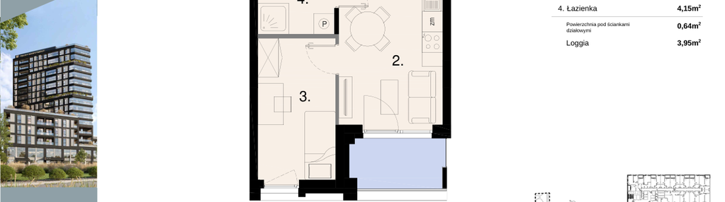 Mieszkanie w inwestycji: Sky Trust etap II - Apartamenty inwestycyjne