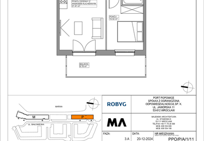 Mieszkanie w inwestycji: Port Popowice bud. M i P